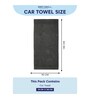 Brown 100% Cotton 340 Gsm Car Towel