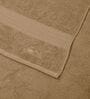 Brown 100% Cotton 380 Gsm Bath Towel