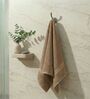 Brown 100% Cotton 380 Gsm Bath Towel