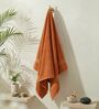 Brown 100% Cotton 380 Gsm Bath Towel
