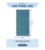 Brown 100% Cotton 380 Gsm Car Towel