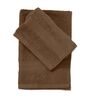 Brown 100% Cotton 380 Gsm Hand Towel 2 Pc