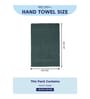 Brown 100% Cotton 380 Gsm Hand Towel 2 Pc