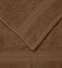 Brown 100% Cotton 380 Gsm Hand Towel 2 Pc