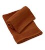 Brown 100% Cotton 380 Gsm Hand Towel 2 Pc