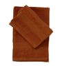 Brown 100% Cotton 380 Gsm Hand Towel 2 Pc