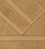 Brown 100% Cotton 525 Gsm Hand Towel