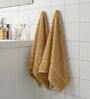 Brown 100% Cotton 525 Gsm Hand Towel
