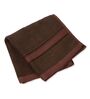 Brown 100% Cotton 600 Gsm Face Towel 4 Pc