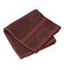Brown 100% Cotton 600 Gsm Face Towel 4 Pc