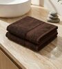 Brown 100% Cotton 600 Gsm Hand Towel