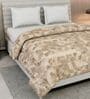 Brown 100% COTTON Solid 105 GSM King Bed Comforter