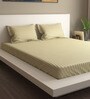 Sateen 100% Cotton 400TC King Size Bedsheet with 2 Pillow Covers