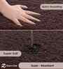 Brown Microfiber 40x60 cm Anti-Skid Bathroom Mat