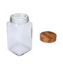 Brown 2000 Ml Glass Jar Container