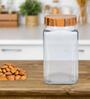 Brown 2000 Ml Glass Jar Container