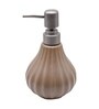 Brown 300 ml Ceramic Liquid Soap Dispenser