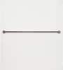 Brown Iron Curtain Rod (36 -66 Inches) With Bracket