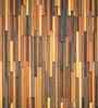 Brown 3D Theme Printed Peel And Stick Self Adhesive Wallpaper