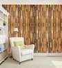 Brown 3D Theme Printed Peel And Stick Self Adhesive Wallpaper