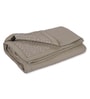 Brown 50% COTTON, 50% POLYESTER Solid 90 GSM King Bed Comforter