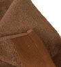 Brown 550 GSM A Monogrammed 100% Cotton Bath Towel