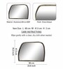 Brown Abstract Metal Wall Hanging Mirror