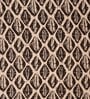 Brown Abstract 220 TC Microfiber King Size Fitted Bedsheet With 2 Pillow Covers