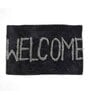 Welcome Grey Microfiber 24x16 Inches Bath Mat