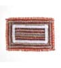 Brown Abstract Microfiber 24x16 Inches Door Mat
