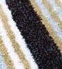 Brown Polyester 24 x 60 Inches Machine Made Floor Runner