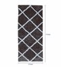 Brown & Grey Polyester Machine Made 60x24 Inches Bed Side Runners