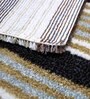 Brown Polyester 24 x 60 Inches Machine Made Floor Runner