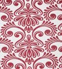 Pink Abstract Polyester 5ft Semisheer Eyelet (Set Of 2)