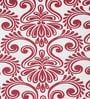 Pink Abstract Polyester 7ft Semisheer Eyelet (Set Of 2)
