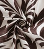 Brown Traditonal Polyester 7ft Semisheer Eyelet (Set Of 2)