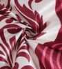 Pink Abstract Polyester 7ft Semisheer Eyelet (Set Of 2)