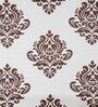 Brown Traditonal Polyester 9ft Semisheer Eyelet (Set Of 2)