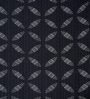 Black Geometric Polyester 9ft Semisheer Eyelet (Set Of 2)