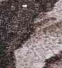 Brown Abstract Polypropylene 5 ft x 2.5 ft Machine Made Runner