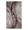 Brown Abstract Polypropylene 5 ft x 2.5 ft Machine Made Runner