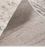 Brown Abstract Polypropylene 5 ft X 7 ft Machine Made Carpet