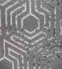 Brown Abstract Polypropylene 5 ft x 7 ft Machine Made Carpet
