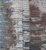 Brown Abstract Polypropylene 6 ft x 9 ft Machine Made Carpet