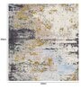 Brown Abstract Wool 4 ft x 6 ft Hand Knotted Carpet