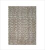 Brown Abstract Wool 4 ft x 6 ft Hand Tufted Carpet