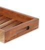Brown Acacia Wood  Serving Tray