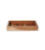 Brown Acacia Wood  Serving Tray