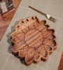 Brown Acacia Wood Appetizer Platter