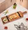 Brown Acacia Wood Chopping Board